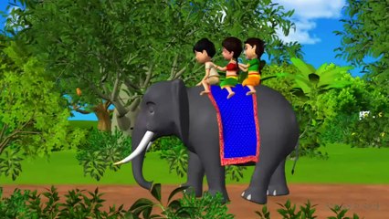 KZKCARTOON TV-Elly the Elephant - 3D Animation English Nursery rhyme for children with Lyrics