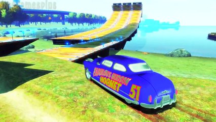 Disney Car Hudson Hornet Airport eRamp v2 Nursery Rhymes Children Songs