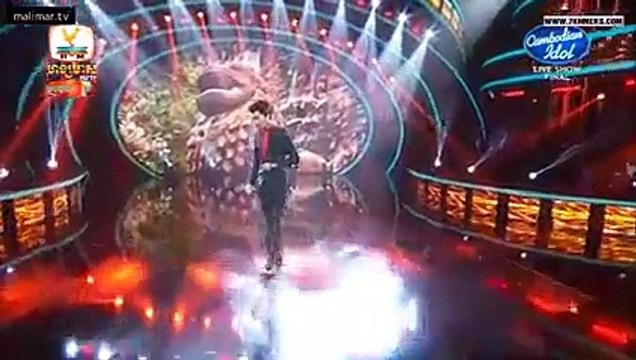 Cambodian Idol,Final វគ្គផ្តាច់ព្រ័ត្ត, 01 Nov 2015, នី​ រតនា ច្រៀងក្នុងជុំទី​១