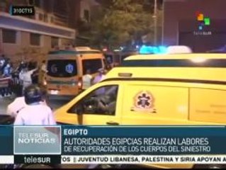 Egipto: testigos aseguran que se incendió el avión de KogalimAvia