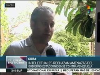 Intelectuales y artistas cubanos rechazan amenazas contra Venezuela