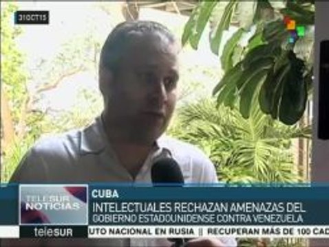 Intelectuales y artistas cubanos rechazan amenazas contra Venezuela