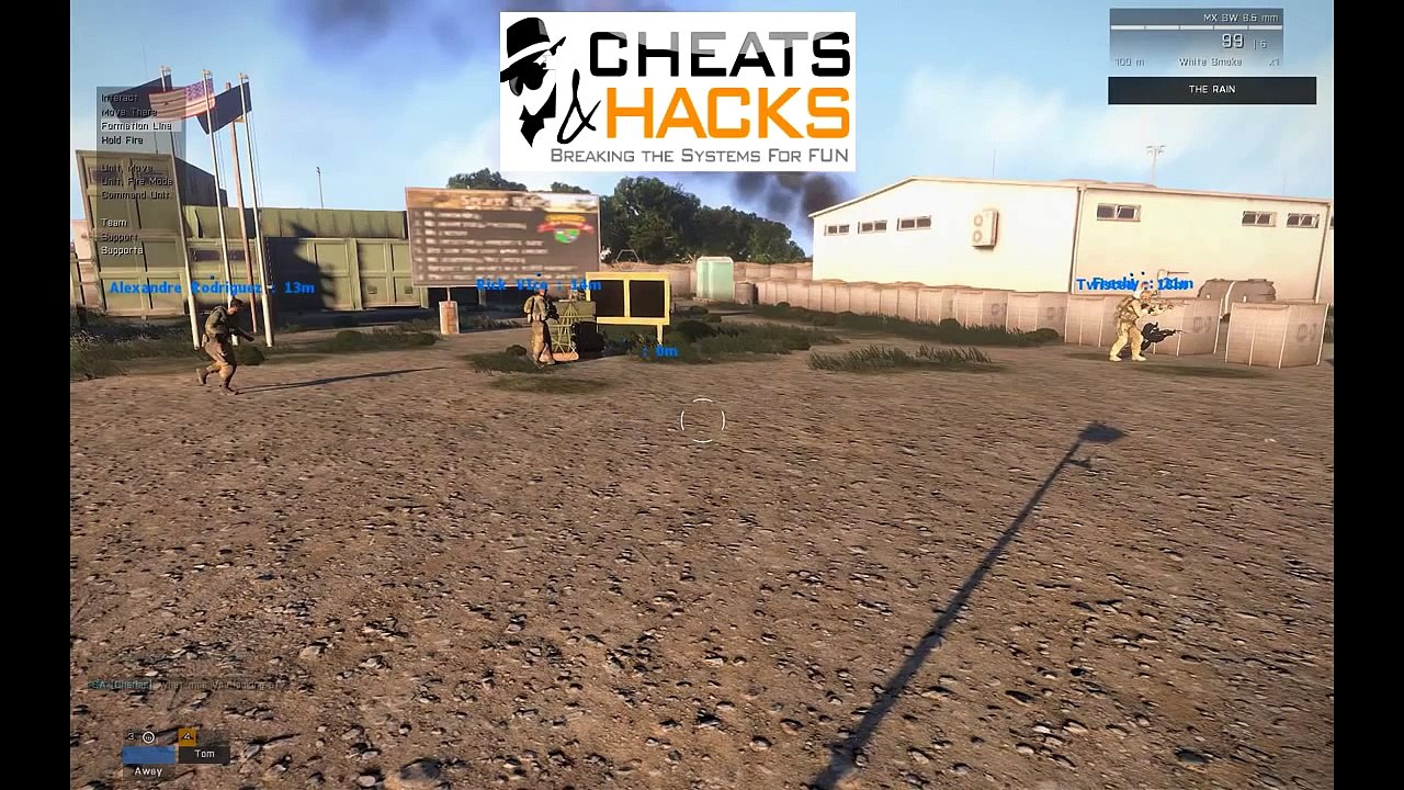 Arma 3 Hacks [Multiplayer] Aimbot, Spawn Items, Trolling [Working]