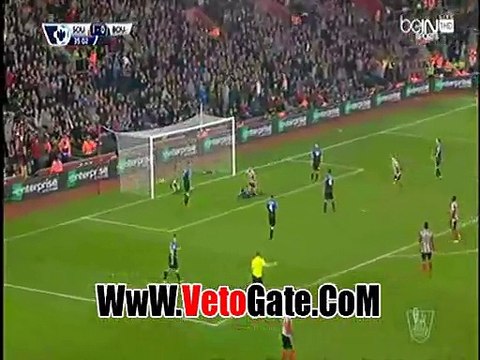 غرازيانو بيلي يتقدم بالهدف الثانى ساوثهامتون فى بورنموث