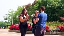 Kızlara rastgele evlenme evlilik teklif etme şakası - Komik videolar - Funny videos