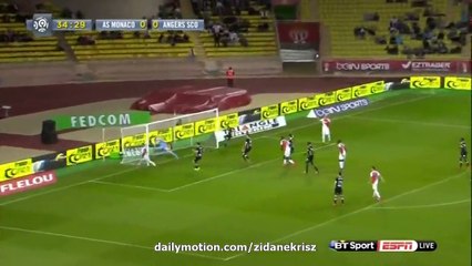 1-0 Mario Pasalic Goal HD - AS Monaco v. Angers SCO 01.11.2015 HD