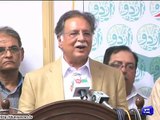 Pervez Rasheed accepts the win of Sher ali group in Faisalabad .