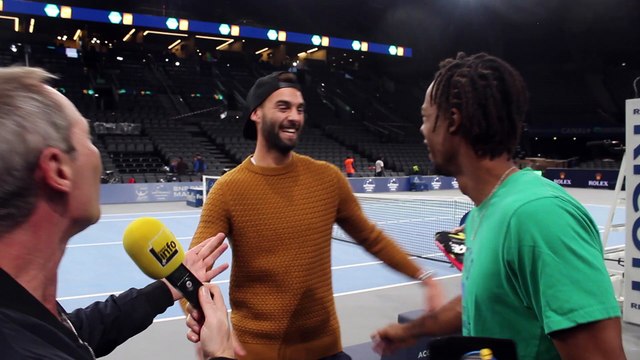 ATP - BNPPM - Gaël Monfils : Cela va être sympa ce match contre Benoit Paire ! Je l'adore