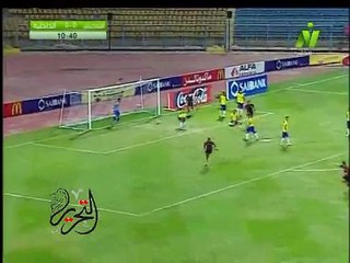 الداخليه تتقدم بالهدف الاول فى شباك الاسماعيلى