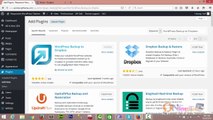 Automatically WordPress Site Backup to Dropbox