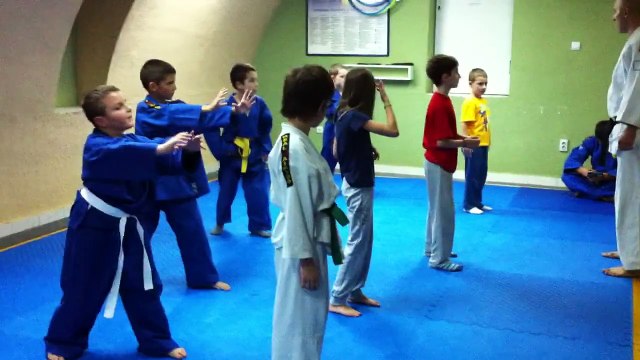 Детская тренировка Реального айкидо в Нови Сад, часть 2