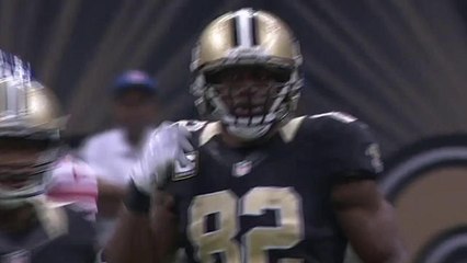 Saints Drew Brees finds Benjamin Watson for 25 yards