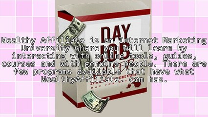 Wealthy Affiliate University for free