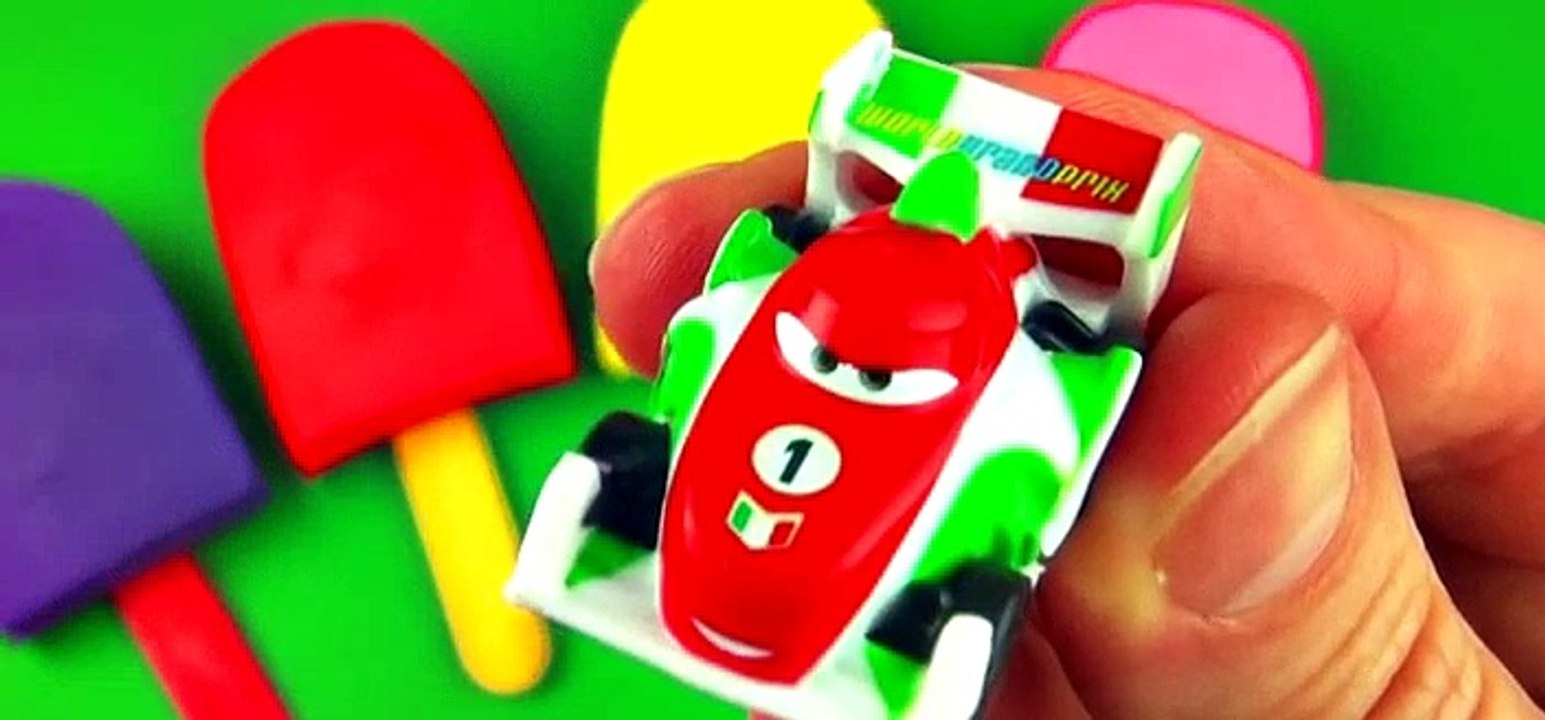 Play-Doh Ice Cream Popsicle Surprise Eggs Thomas Tank Spiderman Lalaloopsy Disney Princess FluffyJet [Full Episode]