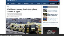 Russian Plane Crashes in Egypt Oct 31 2015