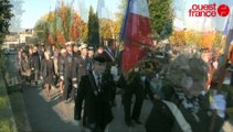 Cérémonie du 1er novembre. Hommage aux morts pour  la France