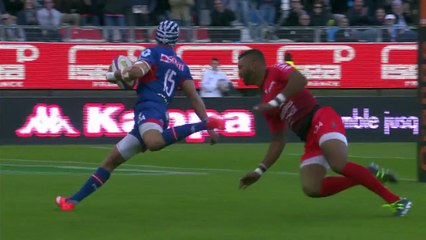 TOP 14 - Grenoble – Toulon : 33-29  - ESSAI Steven SETEPHANO (FCG) - Saison 2015/2016