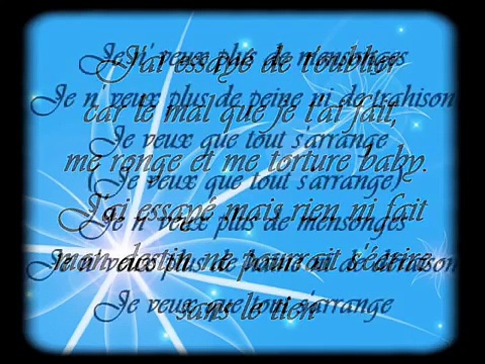 Plus de mensonges - Fanny feat Marvin