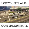 How You Feel When You Are Stuck In Traffic - Funny - Dailymotion