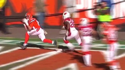 Browns Josh McCown finds Brian Hartline for 2-yard TD