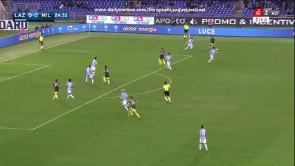 Andrea Bertolacci 0:1 | Lazio - AC Milan 01.11.2015 HD
