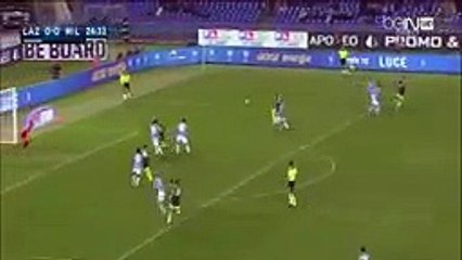 Andrea Bertolacci Goal - Lazio vs AC Milan 0-1 [1.11.2015] Serie A