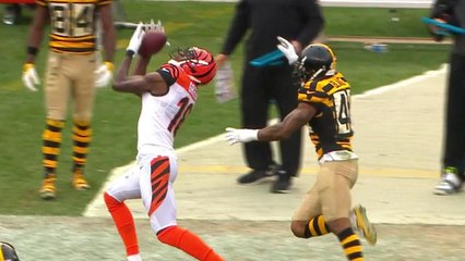 Bengals Andy Dalton drops one into A.J. Green for 38 yards
