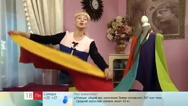 Ольга Никишичева.Сшить крестьянскую юбку в пол быстро ( Sew a peasant skirt to the floor quickly