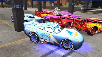 ★★★ Hulk Smash McQueen Disney Cars and play with Spiderman, Mickey Mouse, Batman & N