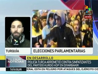 Turquía: crece tensión por agresiones policíacas contra el HDP