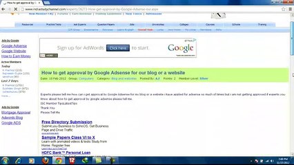 Adsense approval trick 2013 free _ By Pakistani Dramas