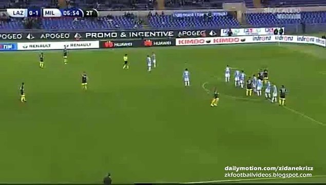 Philippe Mexes 0:2 Great Header - Lazio v. Milan 01.11.2015 HD