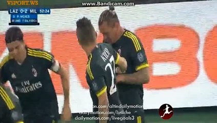 Phillippe Mexes Amazing Goal - LAZIO vs MILAN (0:2)