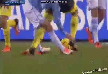Riccardo Montolivo Gets INJURED Lazio 0-2 Milan Serie A 1.11.2015 HD