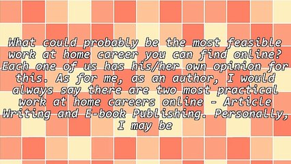 Two Ways to Work at Home and Earn More