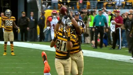 Bengals Andy Dalton picked off by Steelers Mike Mitchell