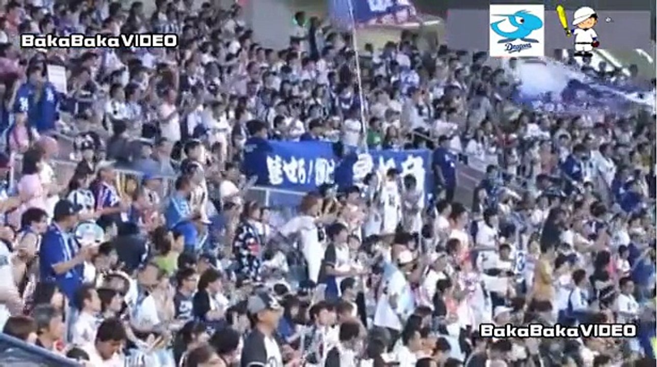 8/9【生けるレジェンド】中日・山本昌【1回22球 奪三振2 被安打1 失点1】今日のピッチング・ハイライト　vs東京ヤクルトスワローズ