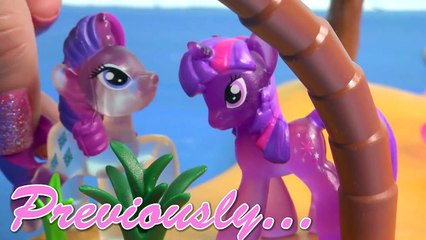 Shopkins MLP Airplane Airport Boat Crash My Little Pony 21 Twilight Pinkie Pie Series Vide
