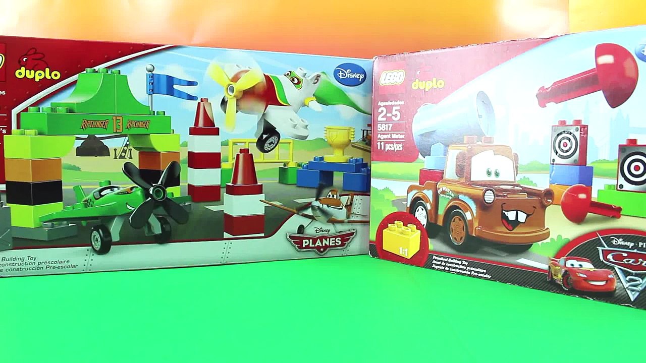 Lego Duplo Disney Cars Agent Mater & Disney Planes Ripslingers air race Sets