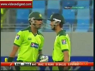 Pakistan vs South Africa 4th ODI Last 2 Overs Dubai 2010