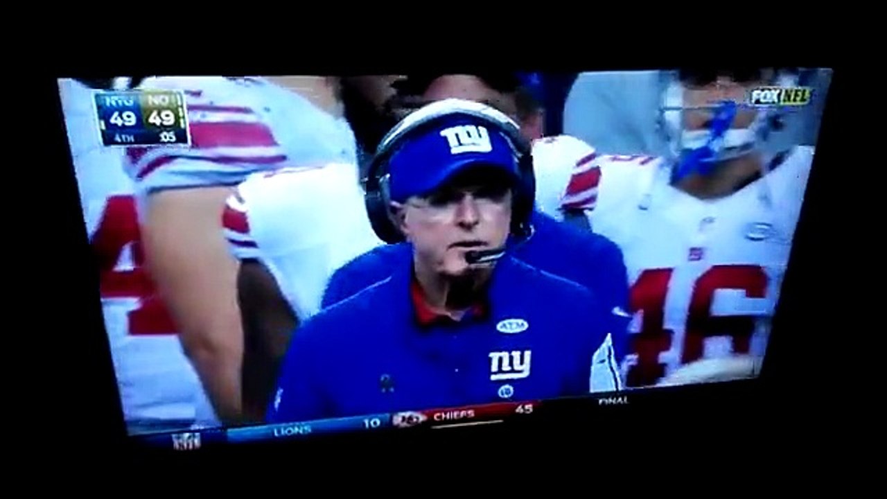 Saints Beat Giants with Field Goal as Time Expires