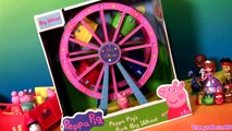 Peppa Pig Big Ferris Wheel Theme Park - Rueda dela Fortuna Parque de Diversiones Nickelode