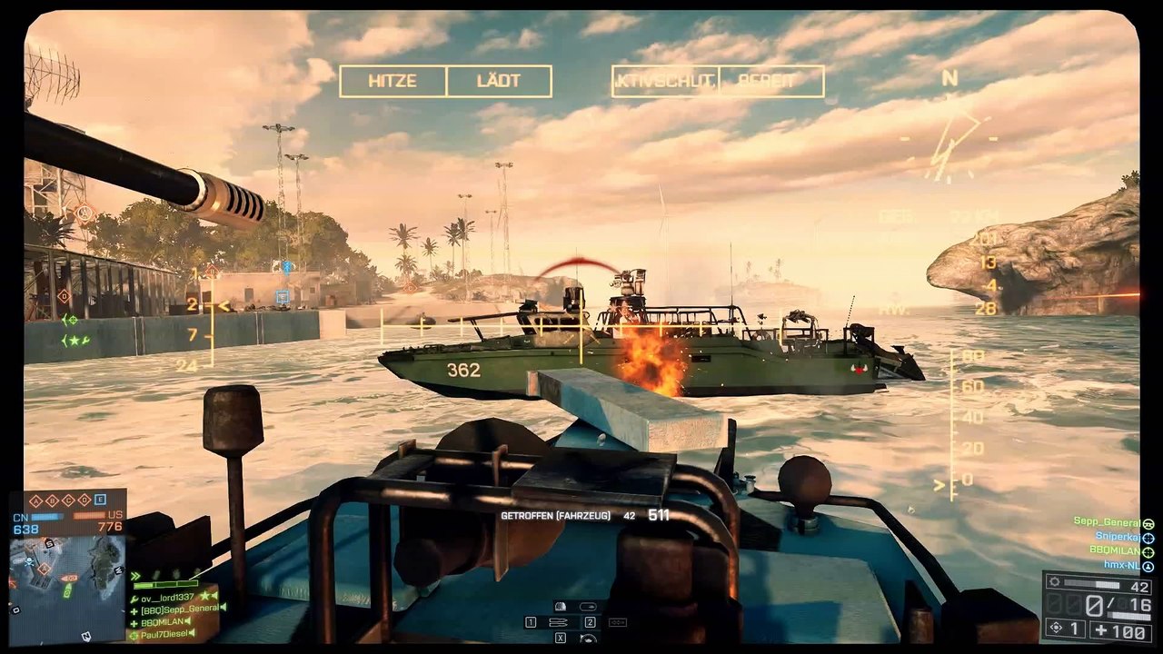 BOAT RAGE #1 | Battlefield 4 | THEBBQ | German | FULL HD