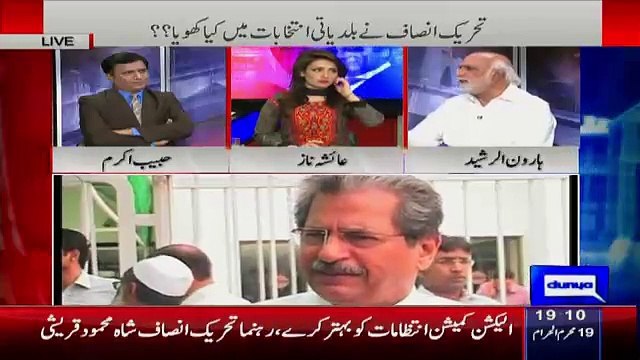 Shah Mehmood jaha Pao Rakhega Waham Nakami Hui..Haroon Rasheed