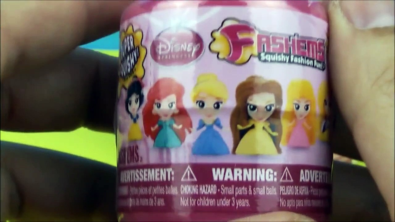 Disney Princess Fashems Super Squishy Mashems Surprise Toys