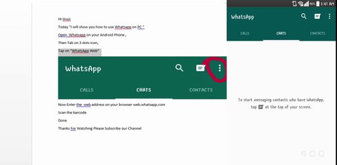 how to use Whatsapp on PC