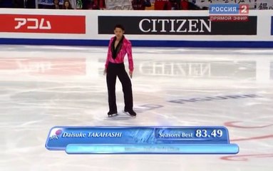 2011 Daisuke Takahashi Worlds SP (Russian Coverage)