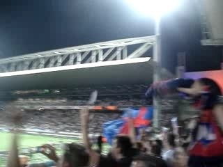 Lyon - Le Mans, ola confettis