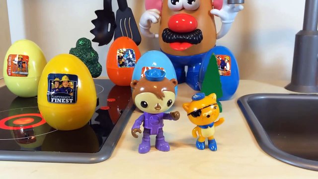 Fireman Sam Octonauts Toy story CBeebies UK toys Mr potato French toys surprise