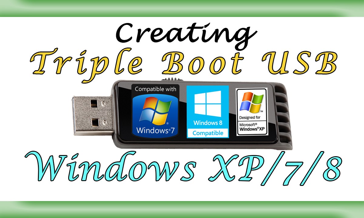Triple Booting USB Drive with Windows XP/7/8 |MPT| - video Dailymotion